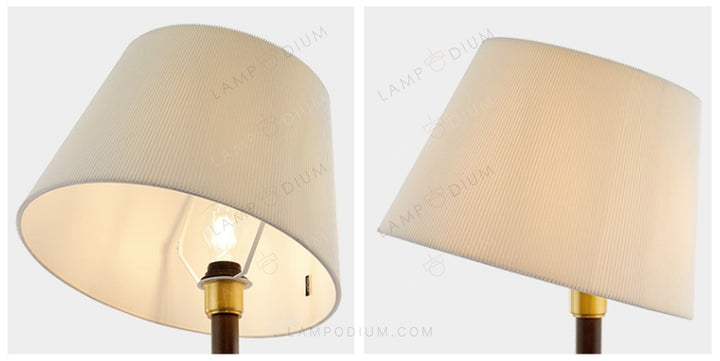 Floor lamp TAVOLO IN LEGNO