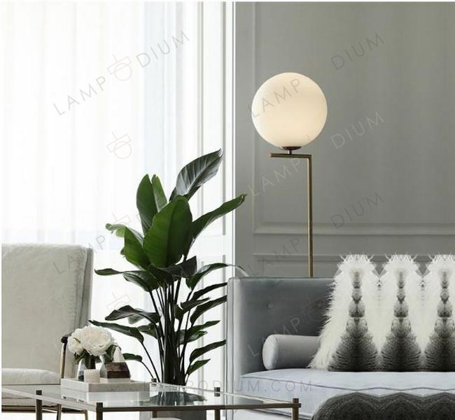 Floor lamp LUMISFERA