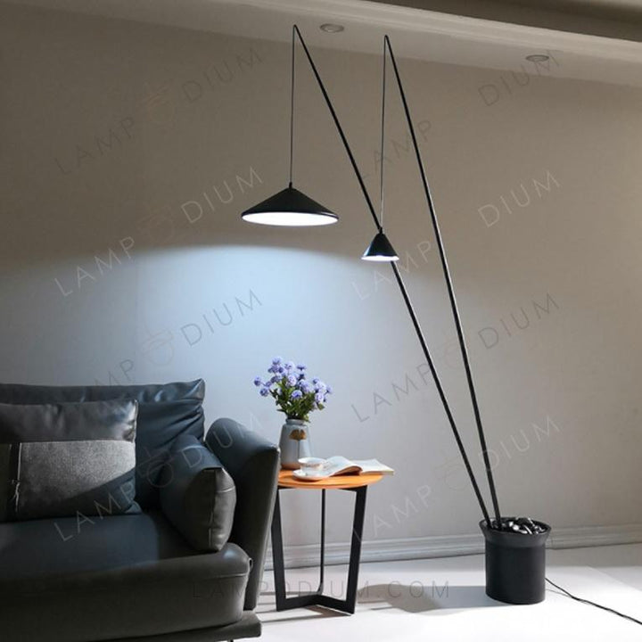 Floor lamp TREFLE