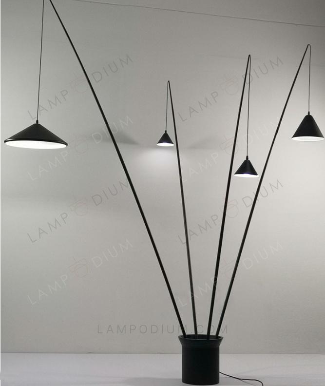 Floor lamp LUCEFIORE