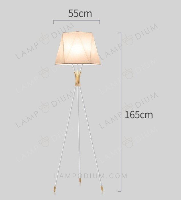 Floor lamp LUMISOLARE