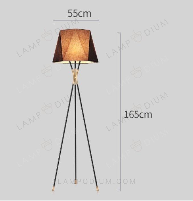 Floor lamp LUMISOLARE