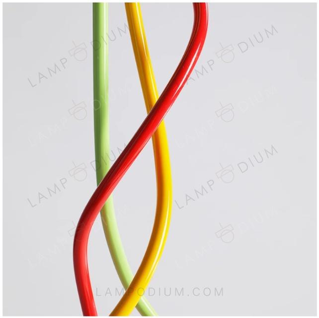 Floor lamp LIANOS RAINBOW