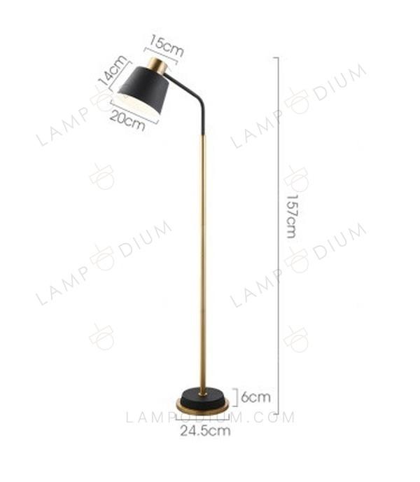 Floor lamp LOUNGE A