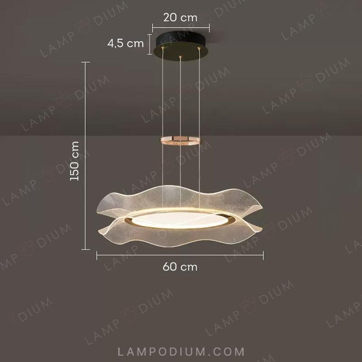 Pendant light FLOWER AIRY