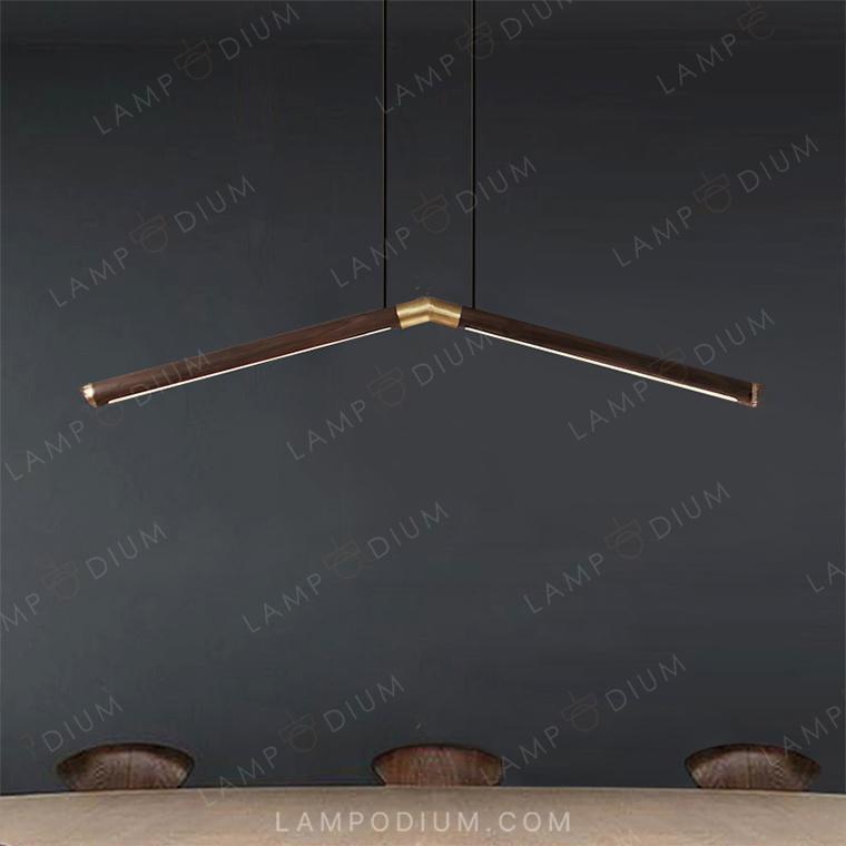 Linear, row luminaire FLURRY