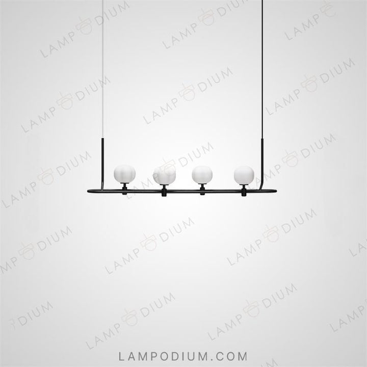 Linear, row luminaire FRANCOIS L