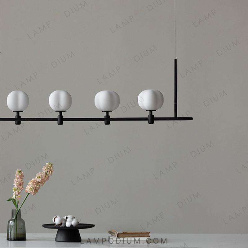 Linear, row luminaire FRANCOIS L