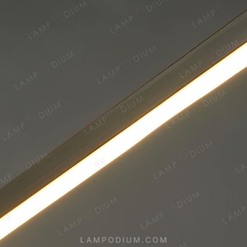 Linear, row luminaire FREDA