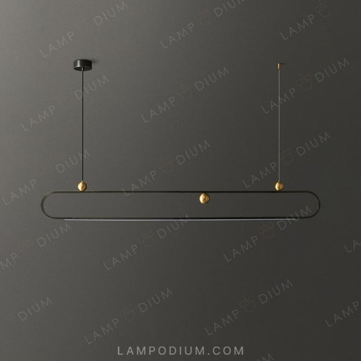 Linear, row luminaire FREDA