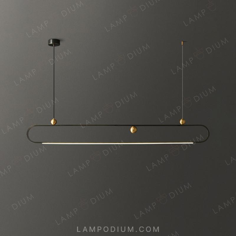 Linear, row luminaire FREDA