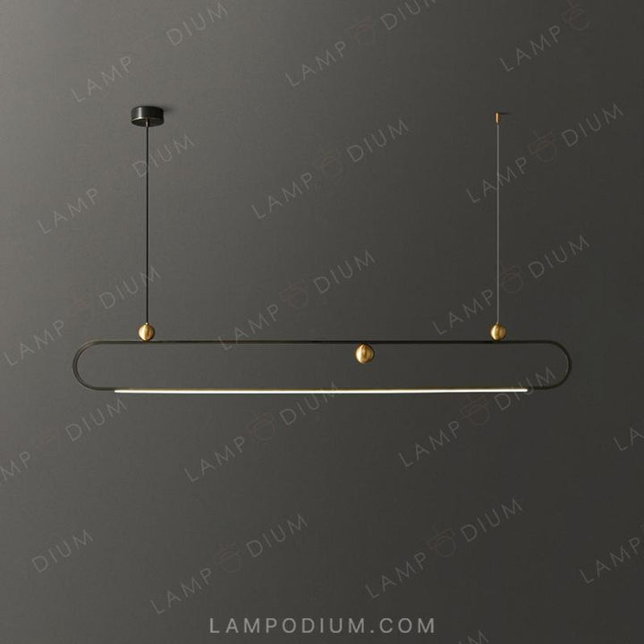 Linear, row luminaire FREDA