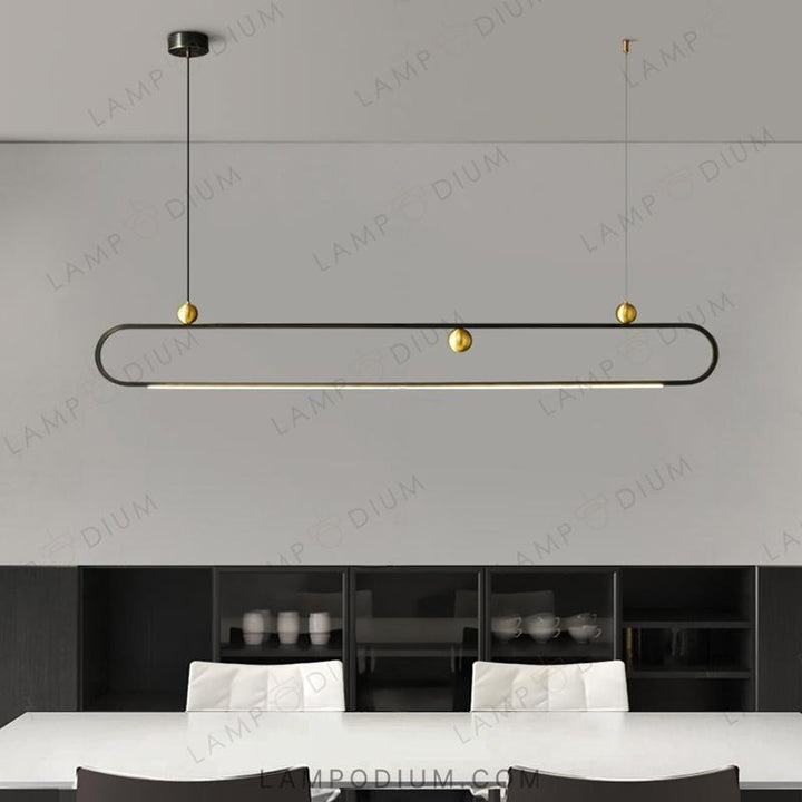 Linear, row luminaire FREDA