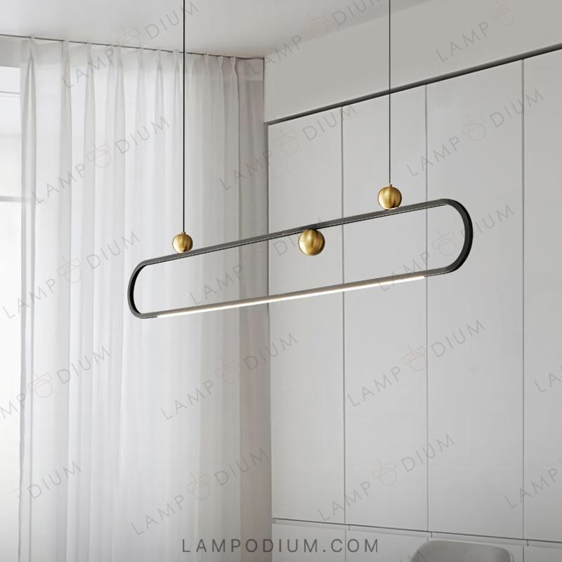 Linear, row luminaire FREDA