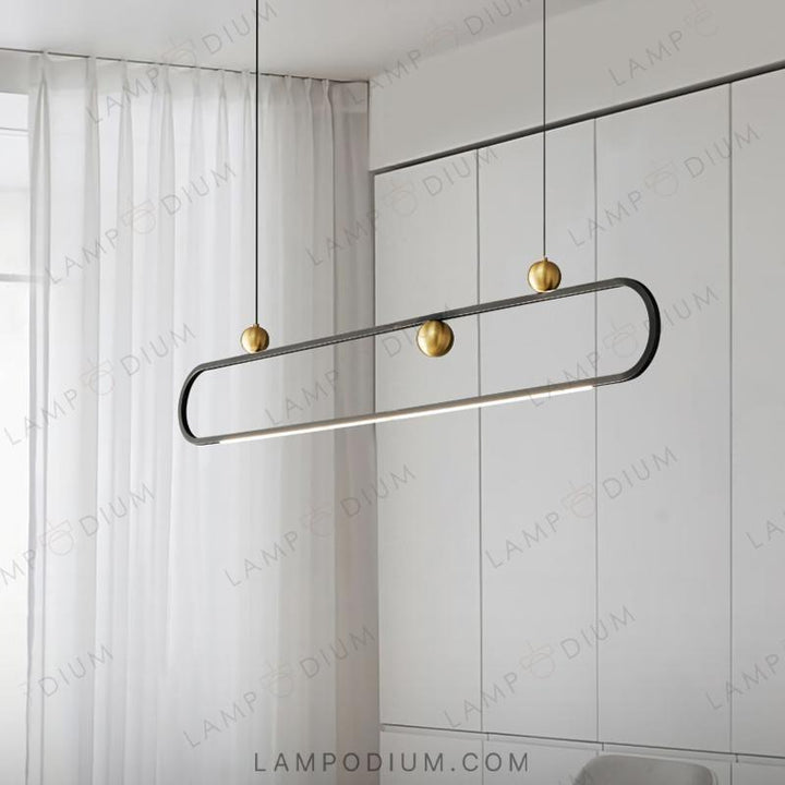 Linear, row luminaire FREDA