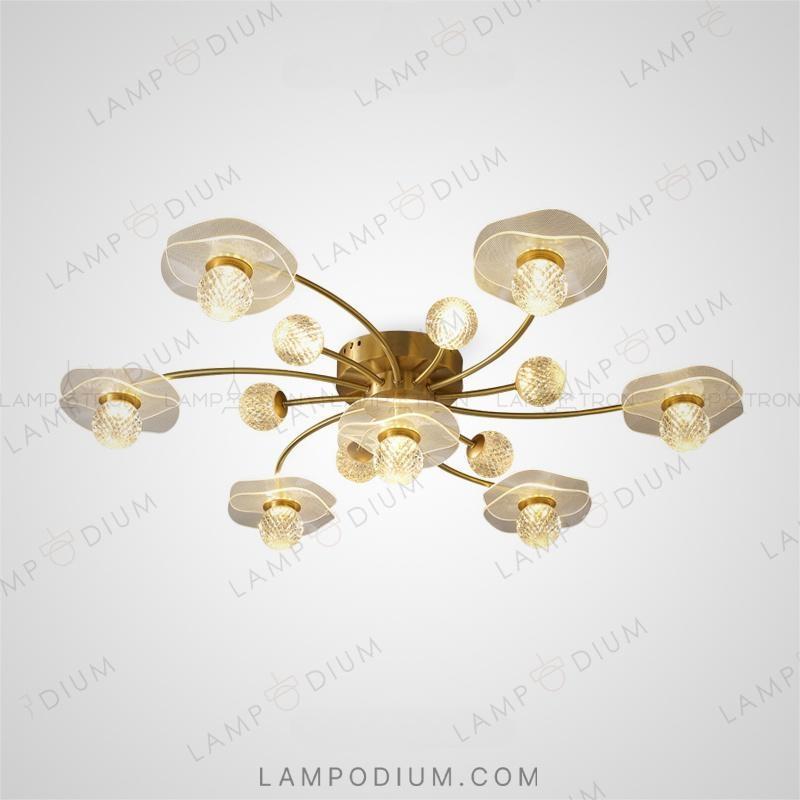 Ceiling chandelier FREDRIKA