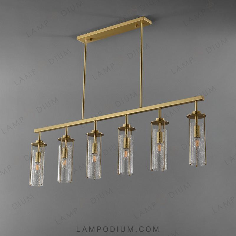 Linear, row light fixture GABRIELLA LONG