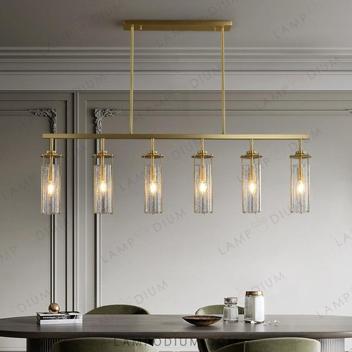 Linear, row light fixture GABRIELLA LONG