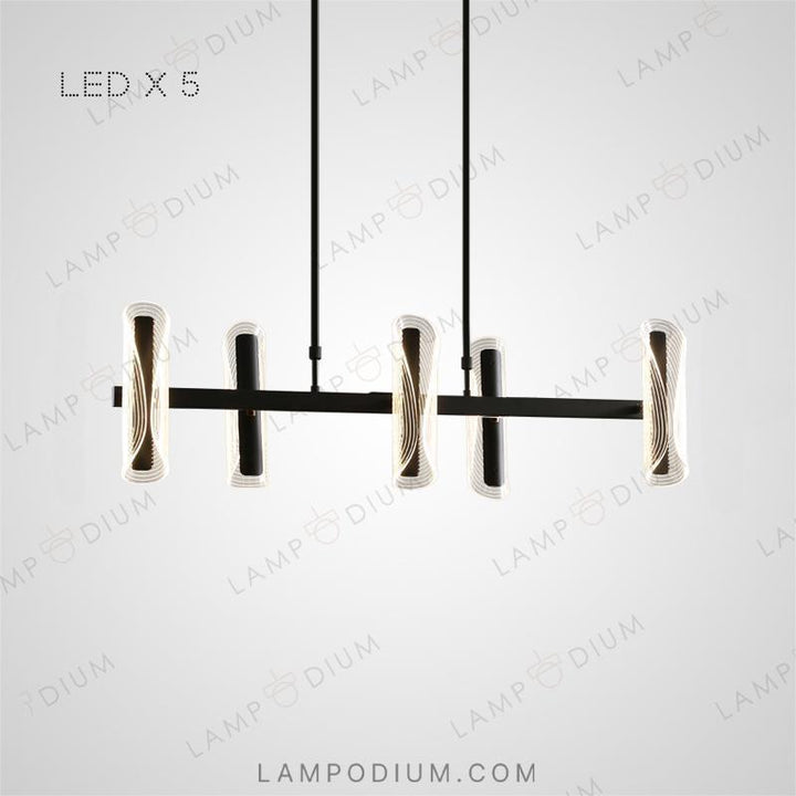 Linear, row luminaire GAETANO