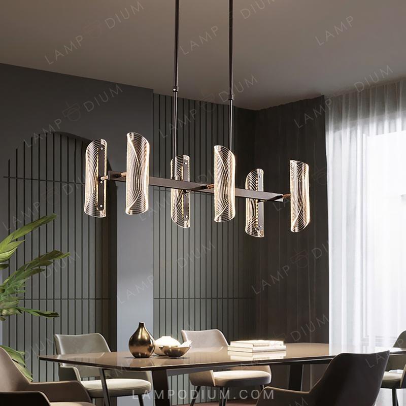 Linear, row luminaire GAETANO