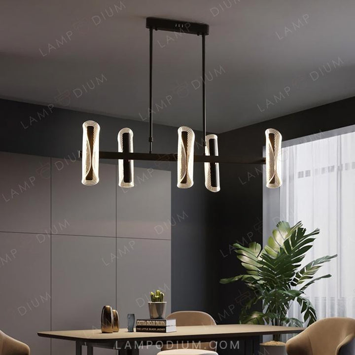 Linear, row luminaire GAETANO