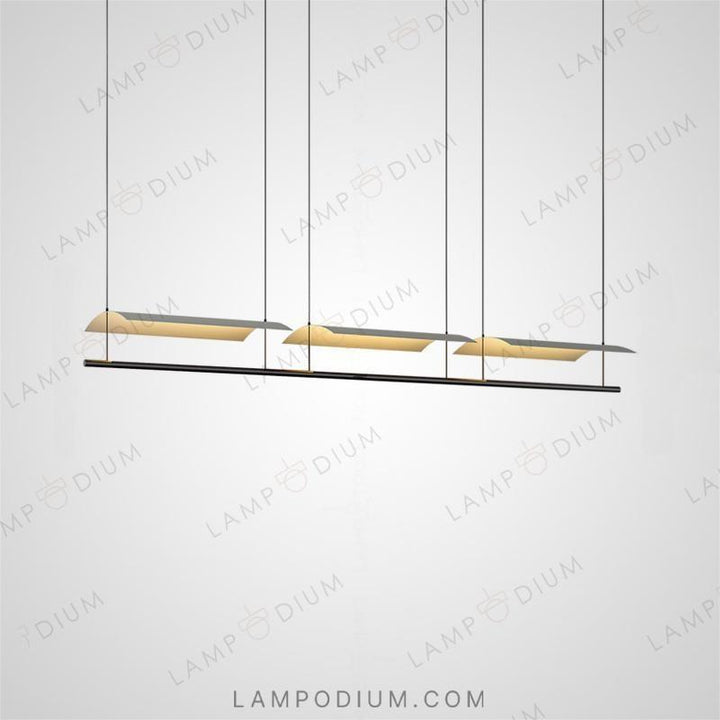 Linear, row luminaire GARTH