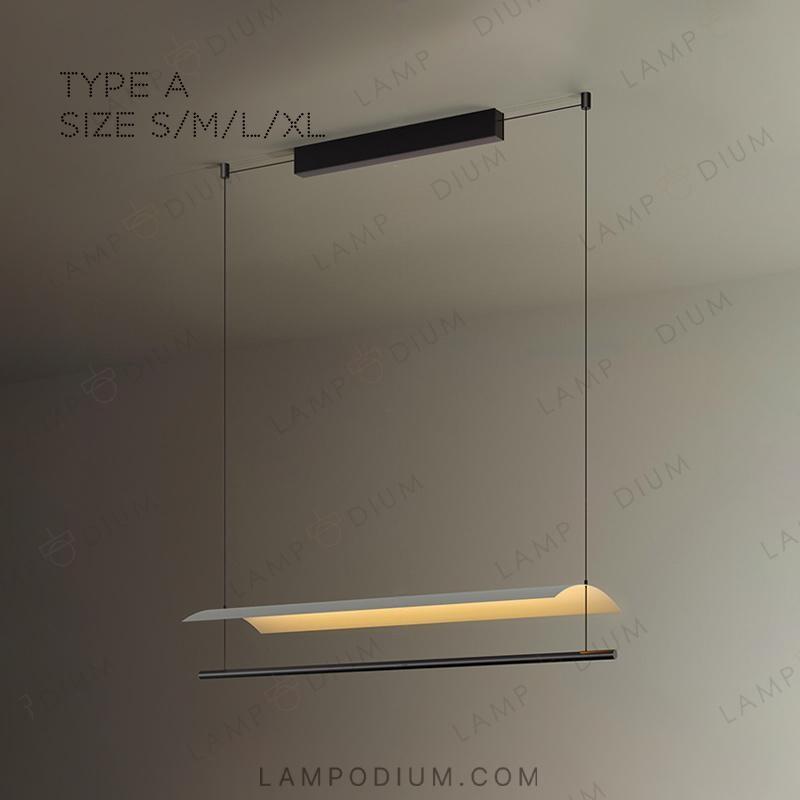 Linear, row luminaire GARTH