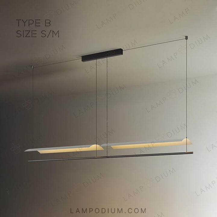 Linear, row luminaire GARTH