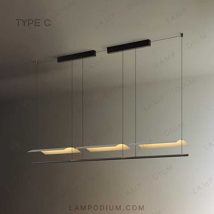 Linear, row luminaire GARTH