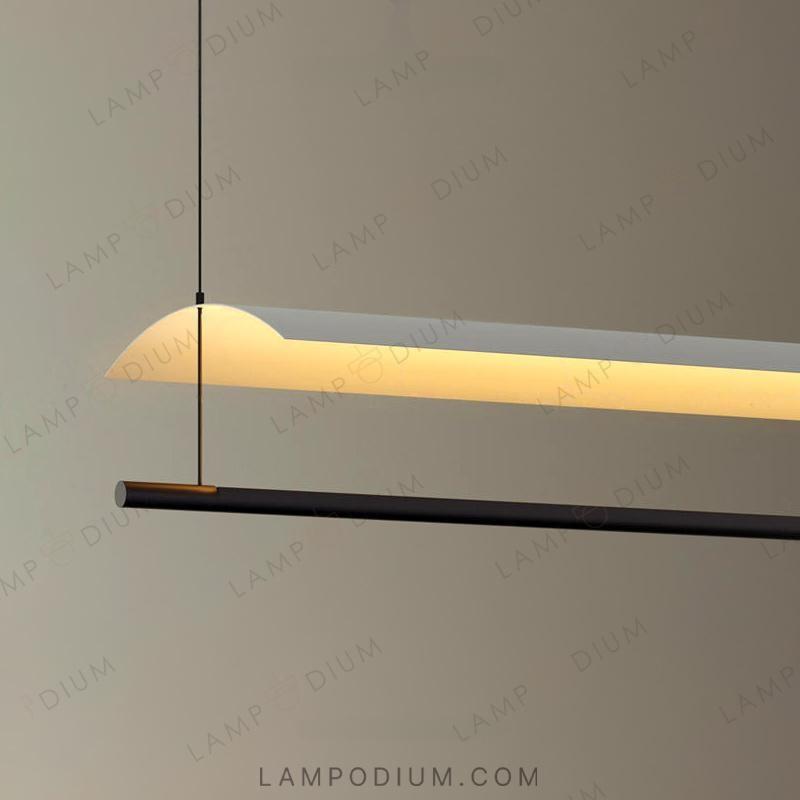 Linear, row luminaire GARTH