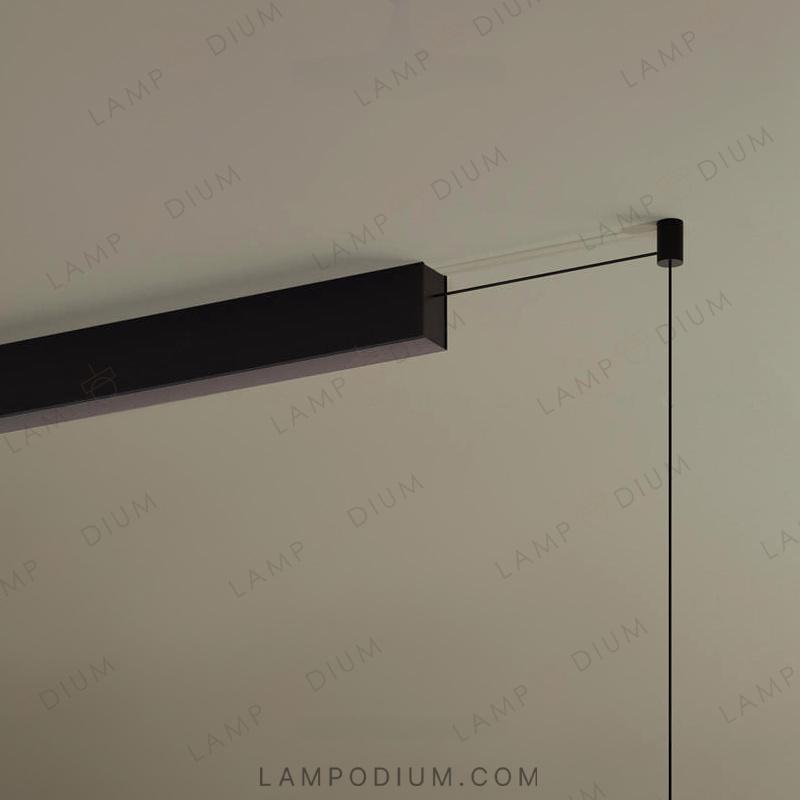 Linear, row luminaire GARTH