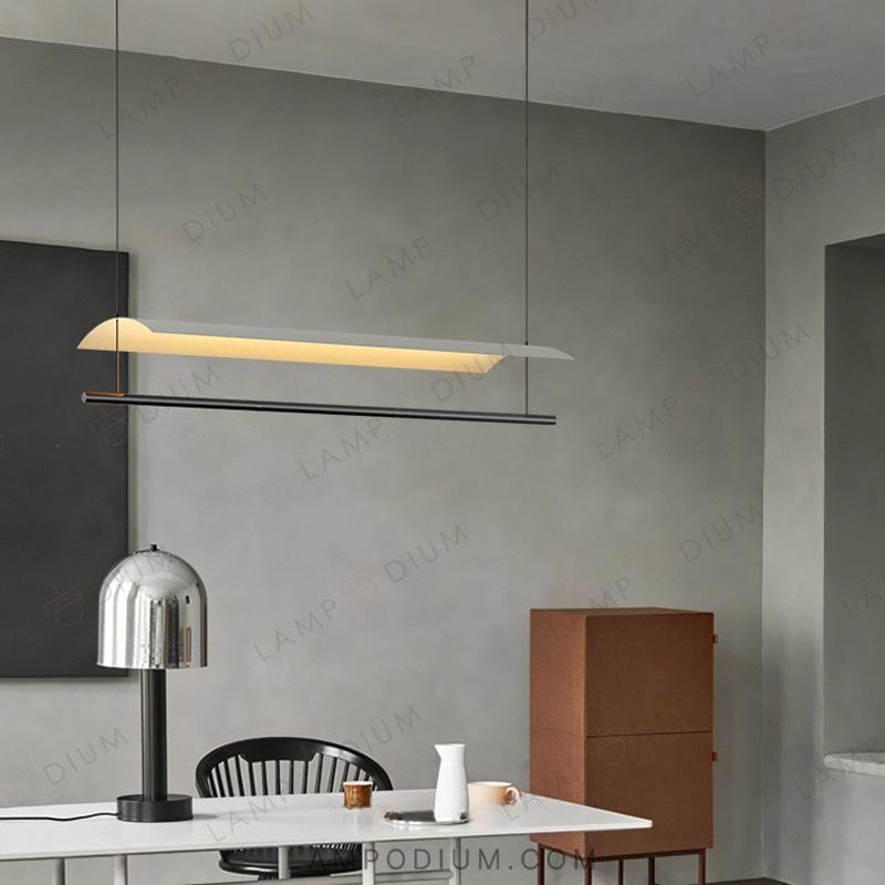 Linear, row luminaire GARTH