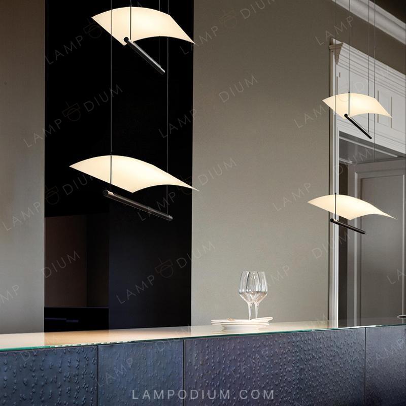 Linear, row luminaire GARTH