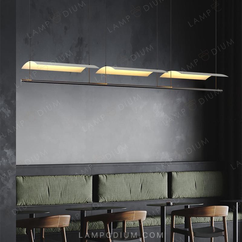 Linear, row luminaire GARTH