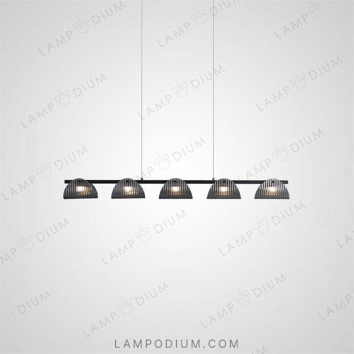 Linear, row luminaire GASPAR LONG