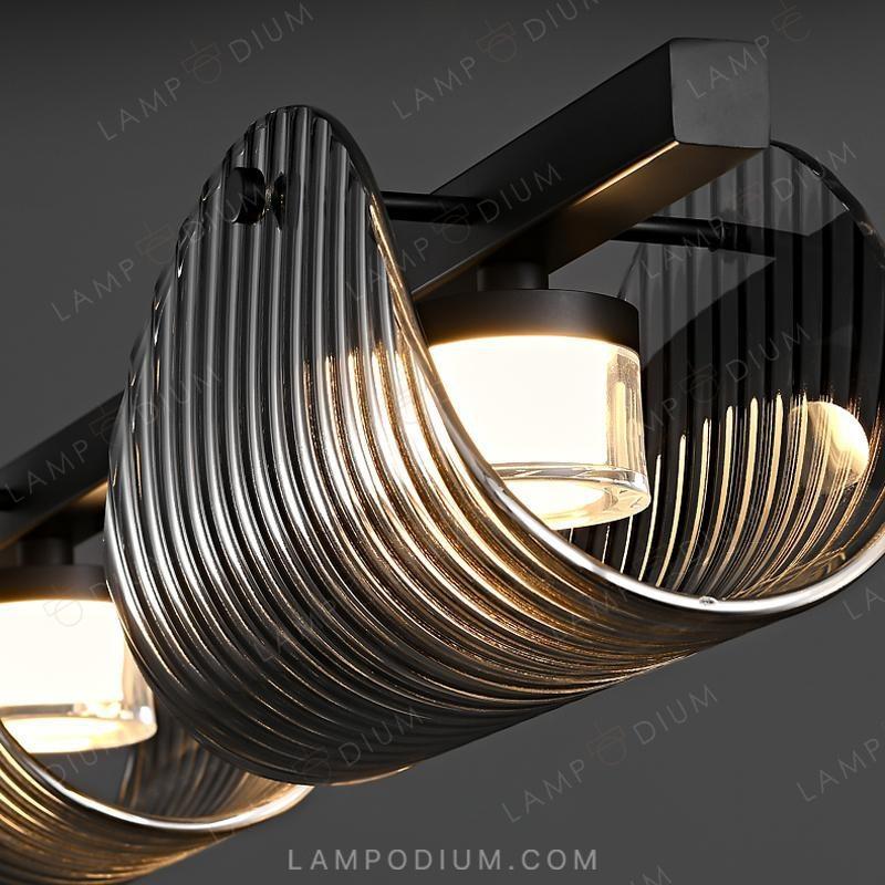 Linear, row luminaire GASPAR LONG