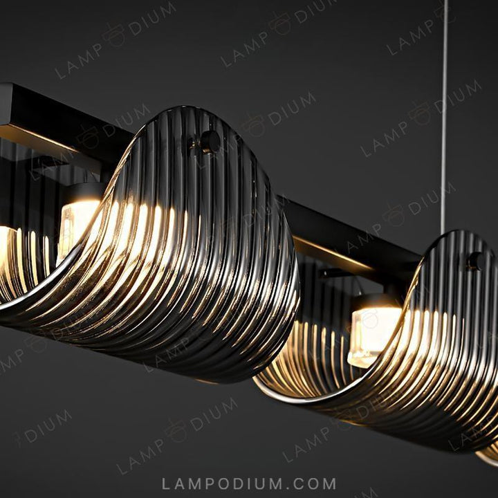 Linear, row luminaire GASPAR LONG