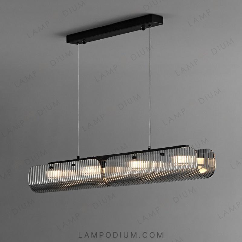 Linear, row luminaire GASPAR LONG