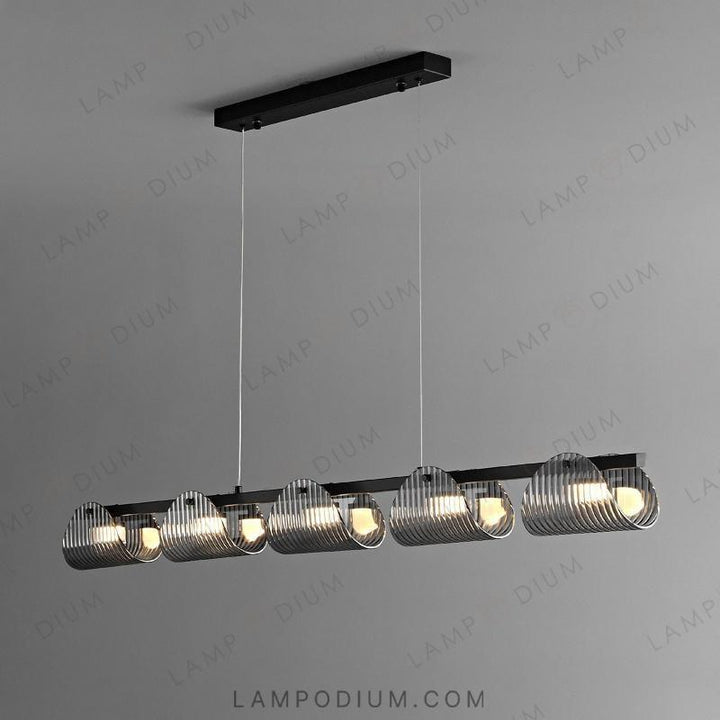 Linear, row luminaire GASPAR LONG