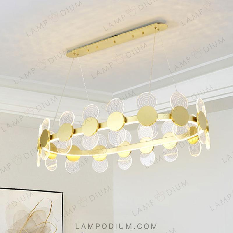 Linear, row luminaire GEMMA LONG