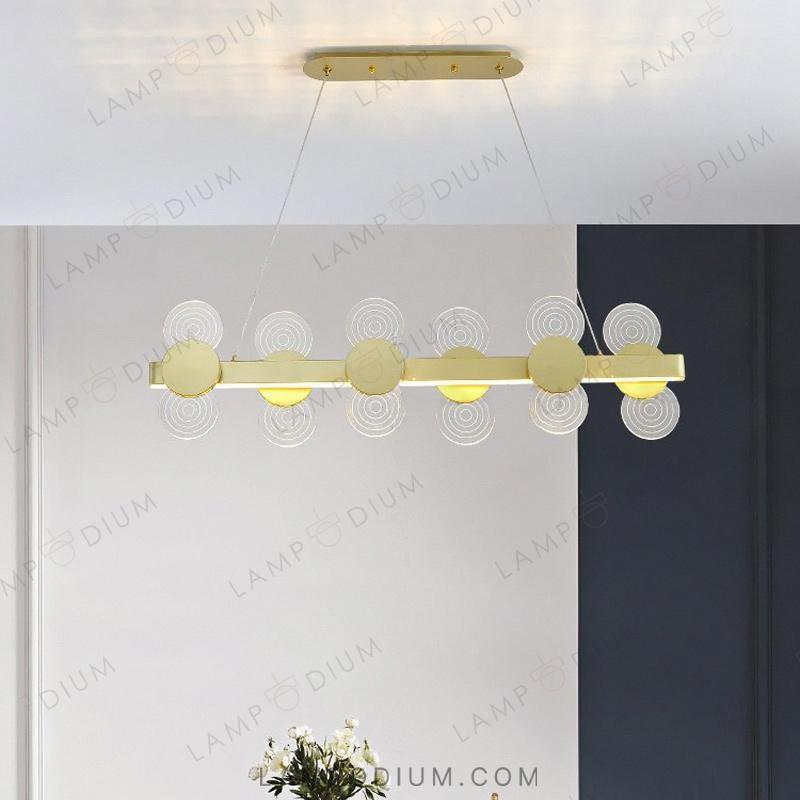 Linear, row luminaire GEMMA LONG