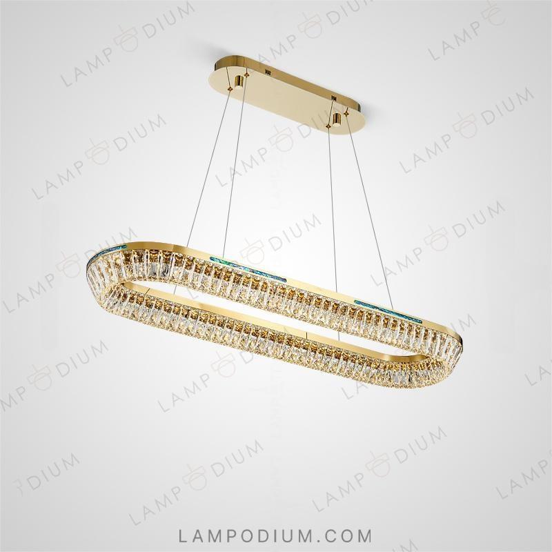 Linear, row luminaire GERTRUDA LONG