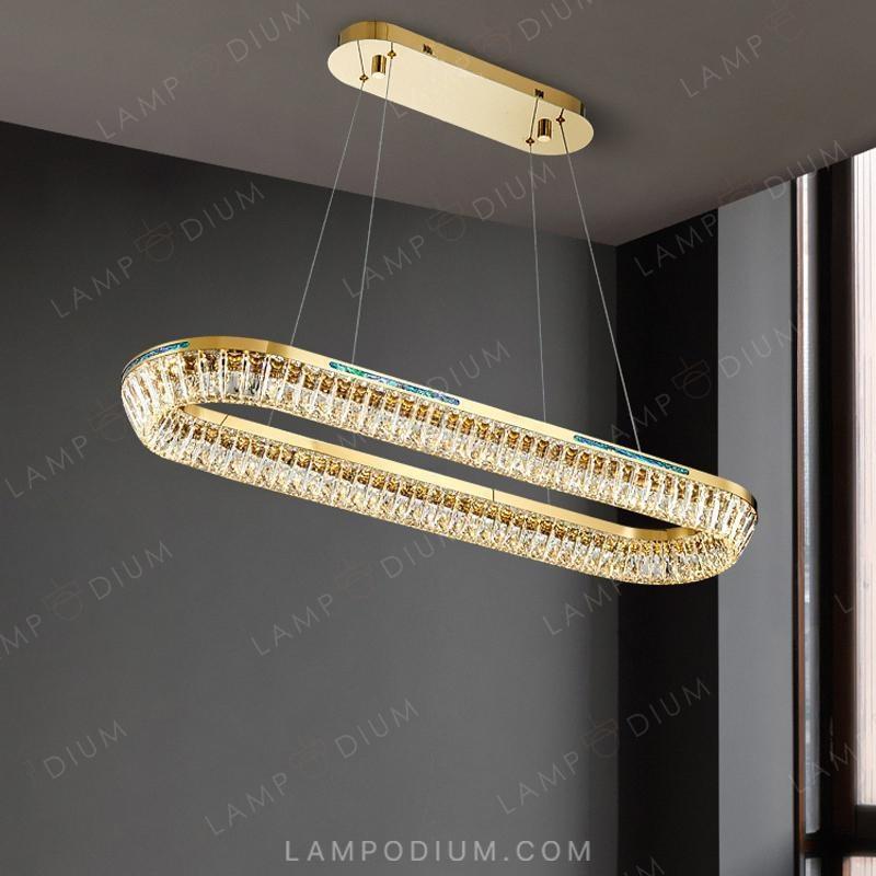 Linear, row luminaire GERTRUDA LONG