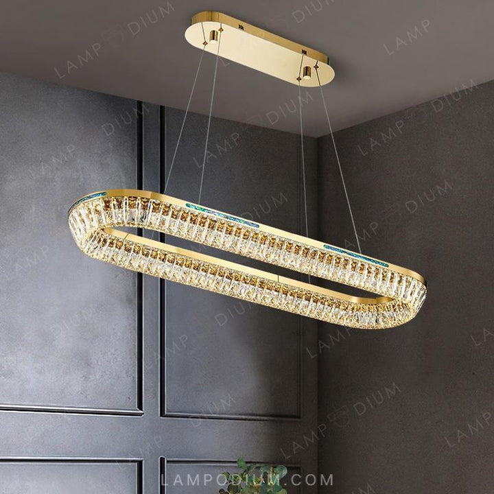 Linear, row luminaire GERTRUDA LONG