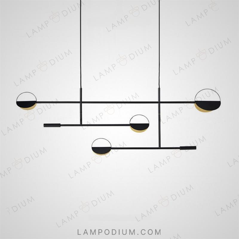 Linear, row luminaire GILIAN