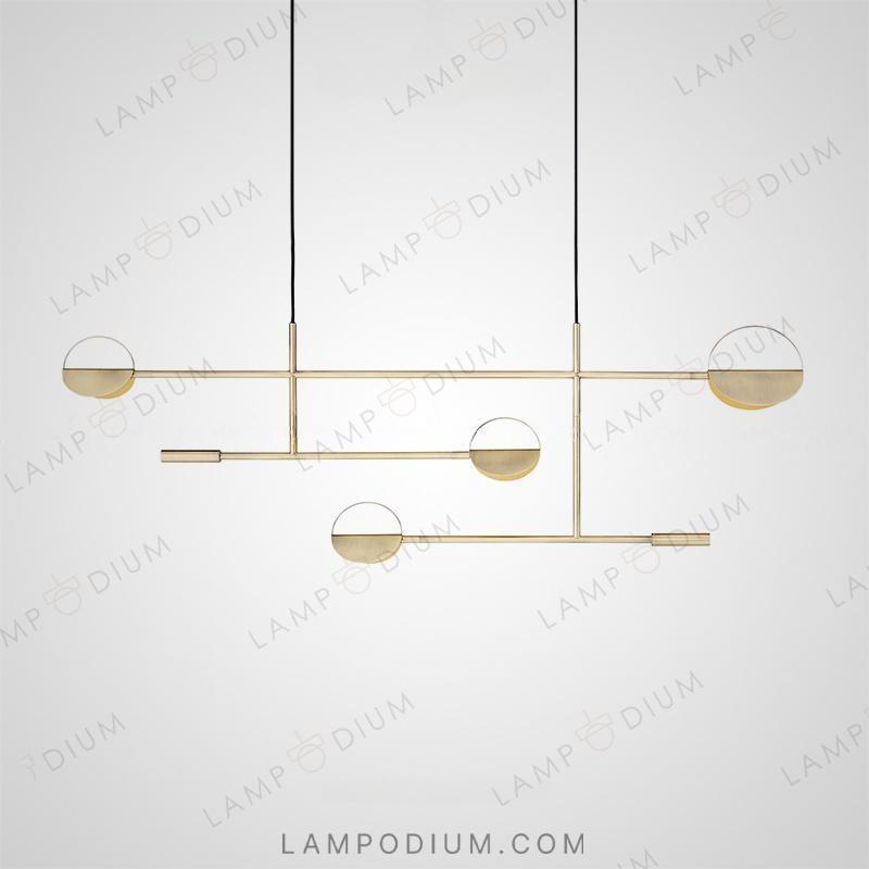 Linear, row luminaire GILIAN