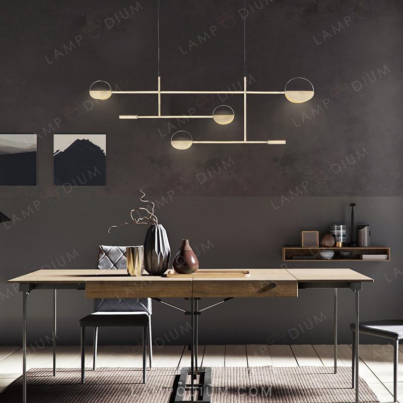 Linear, row luminaire GILIAN