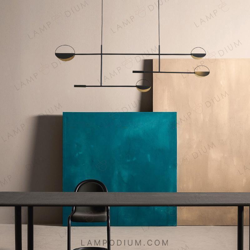 Linear, row luminaire GILIAN