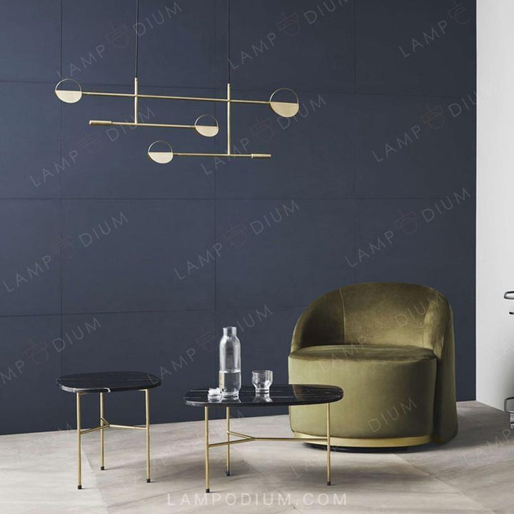 Linear, row luminaire GILIAN