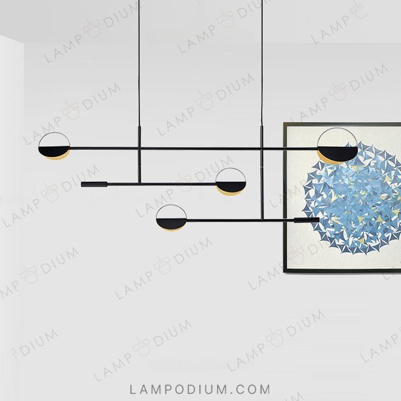 Linear, row luminaire GILIAN